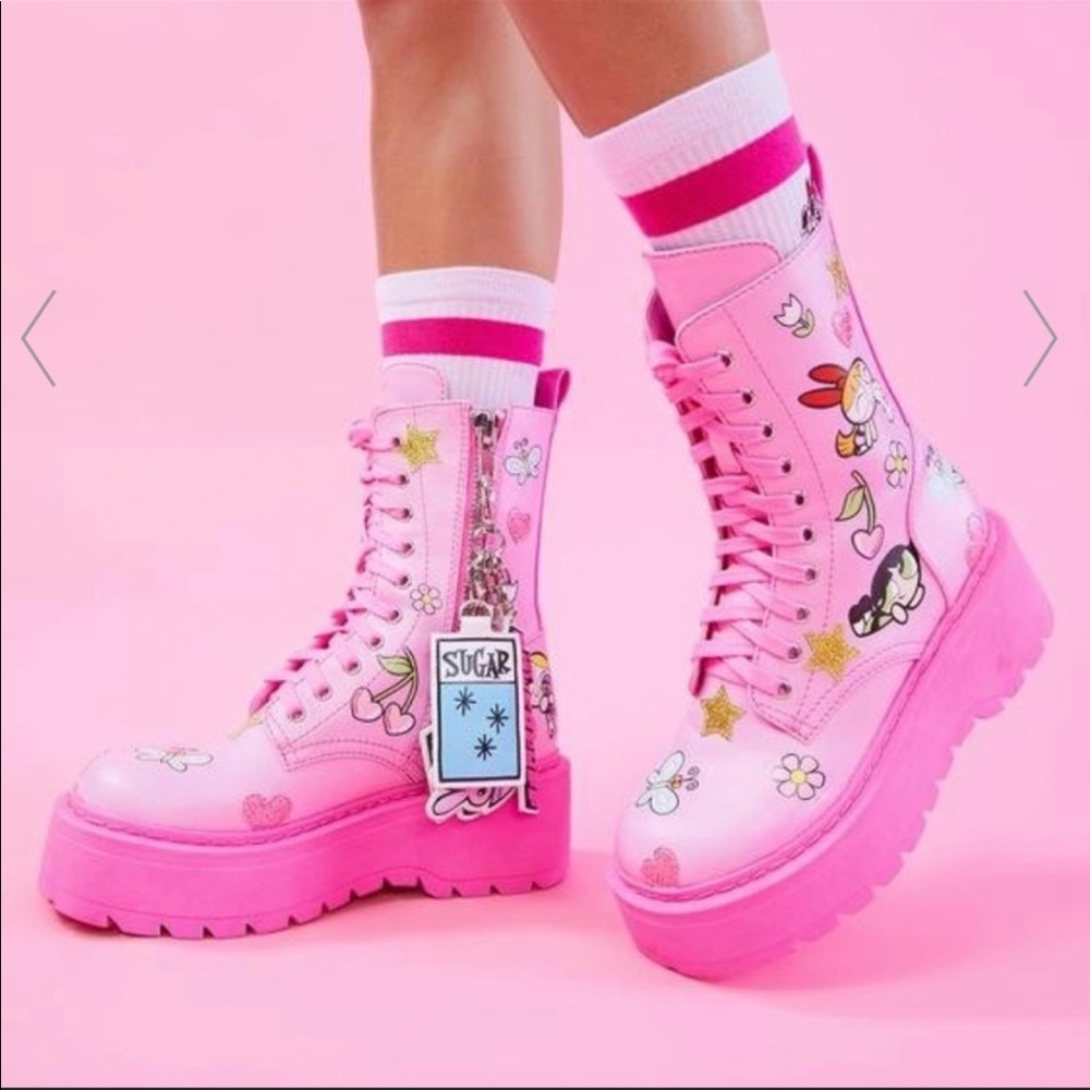 Powerpuff girl boots